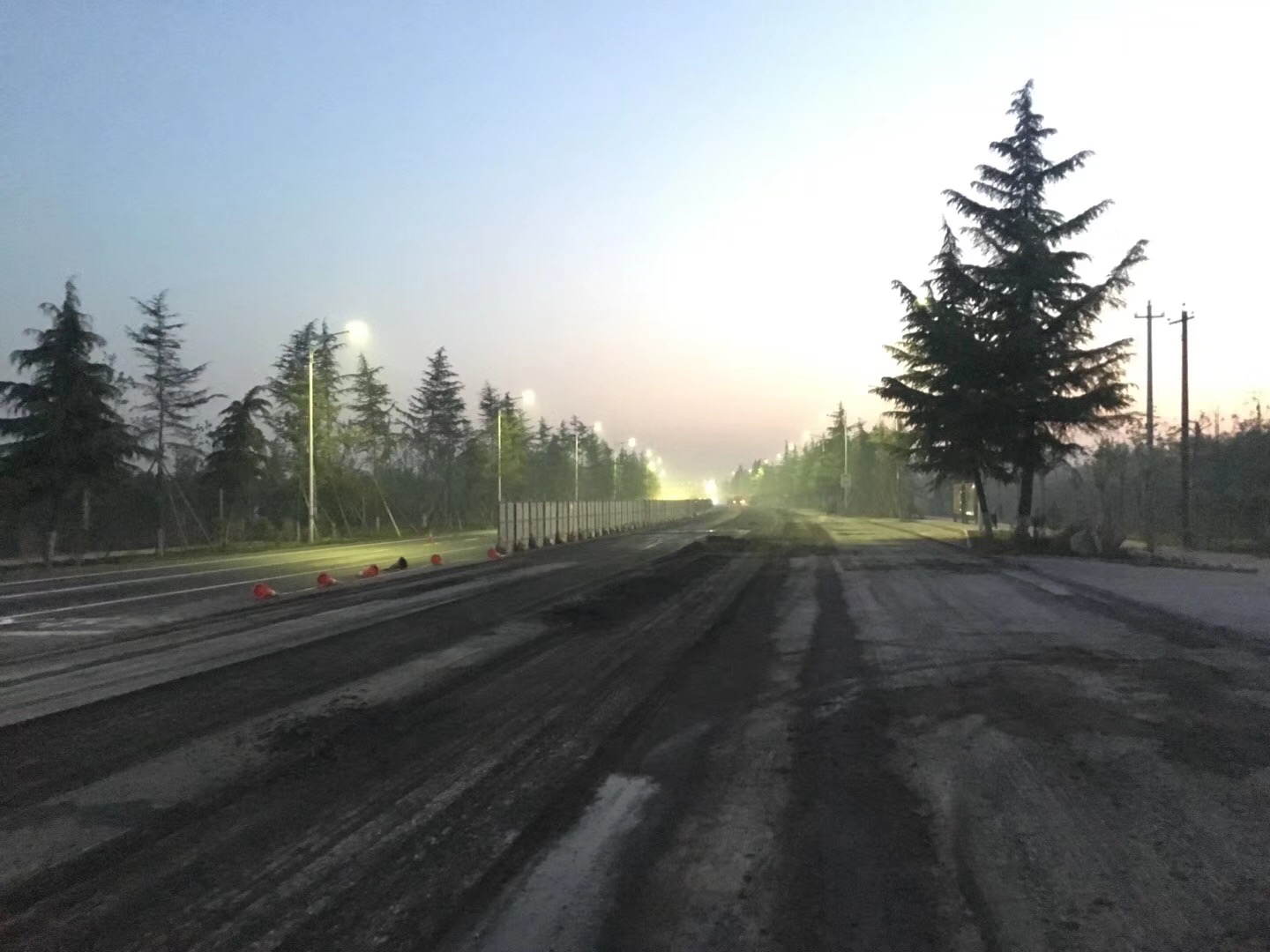 西沣路二级道路改造